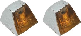 1966-68 Plymouth A B Body Fender Mounted Turn Signal Indicator Lenses On... - $98.86