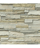 NuWallpaper by Brewster NU2675 Slate Peel &amp; Stick Wallpaper - £35.88 GBP