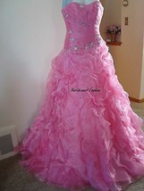 Pink Formal Dress Size 6 by Forever Yours MSRP $629 NWT Prom Cotillion Q... - $224.99