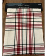 Robert Stanley Plaid Striped Table Runner 14&quot; X 72&quot; Holiday Decor Holida... - $14.85