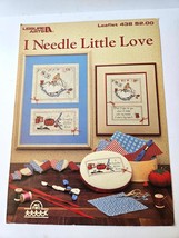 Leisure Arts Leaflet 438 I NEEDLE LITTLE LOVE Cross Stitch Pattern Book ... - £3.19 GBP