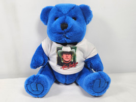 Alan Jackson Blue Plush Teddy Bear Steven Smith Stuffed Animal Tour Merch - $14.95
