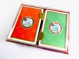 1959 Oregon Centennial Playing Cards, Near Mint Two Deck Set By Brown &amp; Bigelow - £21.52 GBP