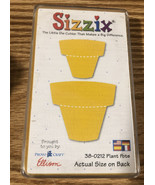 Sizzix Original Medium Plant Pots  #38-0212  Scrapbooking. Crafts. - $8.49