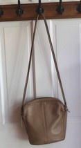 Coach Tan Cross-Body Shoulder Bucket Bag Handbag Messenger Vintage Made ... - $58.41