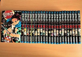 Kimetsu no Yaiba Demon Slayer Vol.1-23 Comic Complete Set Japanese language - $125.88
