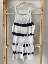 Cotton Modal Blend Striped Rib Tank Top ( S ) - $19.77