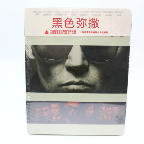 New Sealed Movie Black Mass Steelbook BD 3D Blu-ray BD50 Chinese English - $34.64