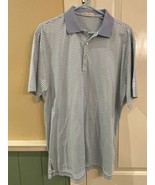 Peter Millar - Men&#39;s  Striped  Short Sleeve Polo Shirt - Size M - £22.56 GBP