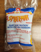 McDonald&#39;s Marvel Comics 1994  Spider-Man  - Mary Jane Watson with Clip Ons - $5.07