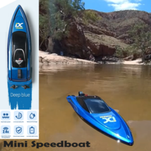 RC Boat Mini Racing Speed Boats Dual Motor Remote Control Speedboat Pool... - $22.99