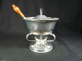 Vintage B.W. Buenilum Sauce / Food Warmer 5 piece set Covered Serving Dish - $10.80
