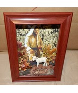 3D Picture Box Framed With Jesus &amp; Sheep 9&quot; x 7&quot; x 2 1/2&quot; Deep Handmade ... - $67.21 CAD