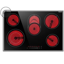 Electric Cooktop 30 Inch, 8400W 5 Burners Electric Stove Top, Countertop... - £367.53 GBP