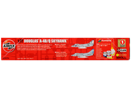 Level 1 Model Kit Douglas A-4B/Q Skyhawk Aircraft with 2 Scheme Options 1/72 Pla - $38.54