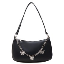 Texture Women&#39;s Leather Handbag  Chain Designer Bag Cheap  Underarm Bag Ladies S - £50.64 GBP