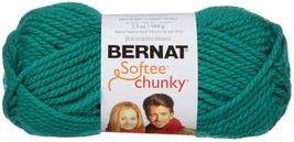 Bernat Softee Chunky Yarn-Emerald - $35.21