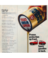 1984 Texaco Havoline Motor Oil Advertisement Vintage Automobile Supply D... - $181.97 MXN