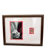 Framed Stamp Shakespeare Comedy Drama Masks 13 x 10 Matted Wood Frame - £14.21 GBP