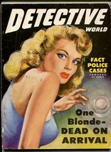 Detective WORLD-1950-JANUARY-COVER By: Micheal Mc Cann G - £81.91 GBP