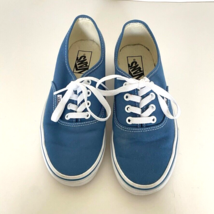 Vans Classic Era Womens 7.5  Blue White Canvas Sneakers Shoes 721356 Mens 6 - $18.95