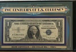 Two Centuries Of Us Currency Two Dollars With Protective Case  20190013 - £13.58 GBP