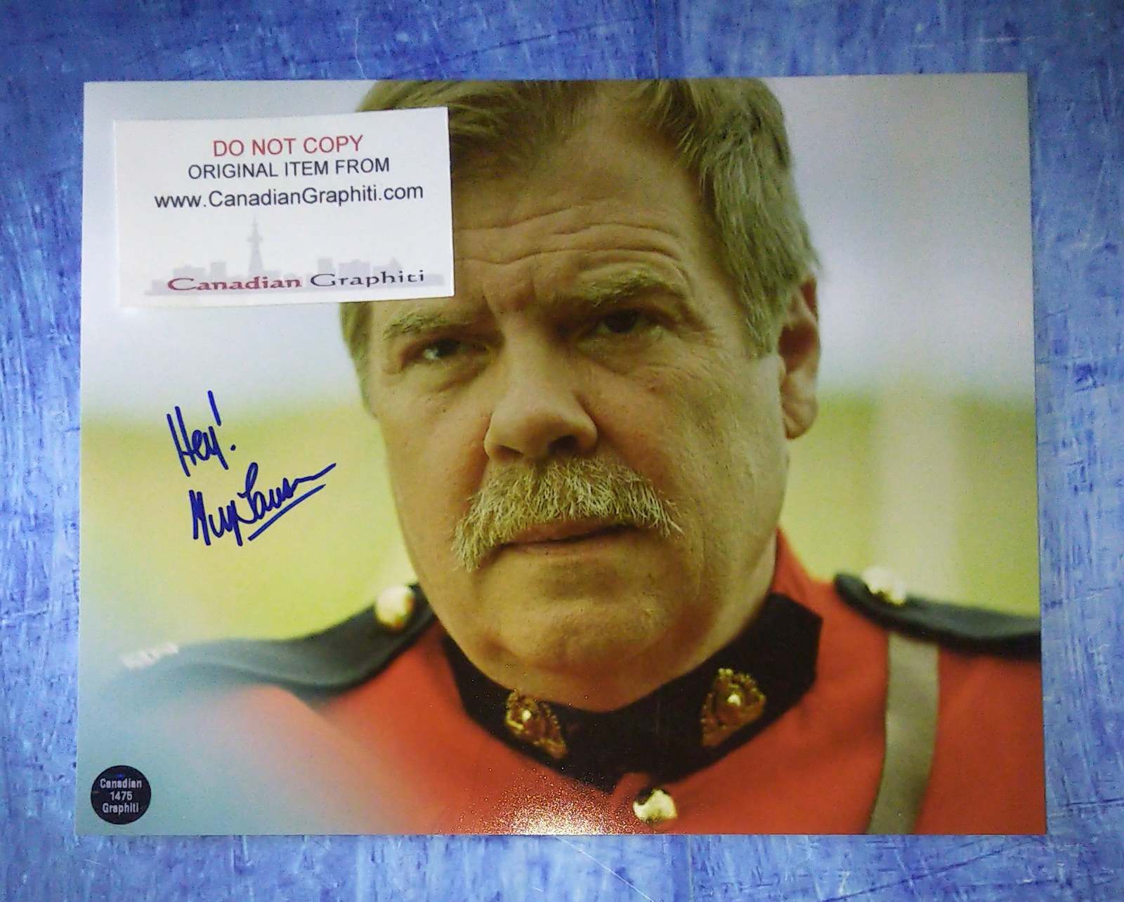 Primary image for Greg Lawson Hand Signed Autograph 8x10 Photo Wynonna Earp