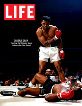 Cassius Clay Vs Sonny Liston 8X10 Photo Boxing Magazine Picture Muhammad Ali - £4.69 GBP
