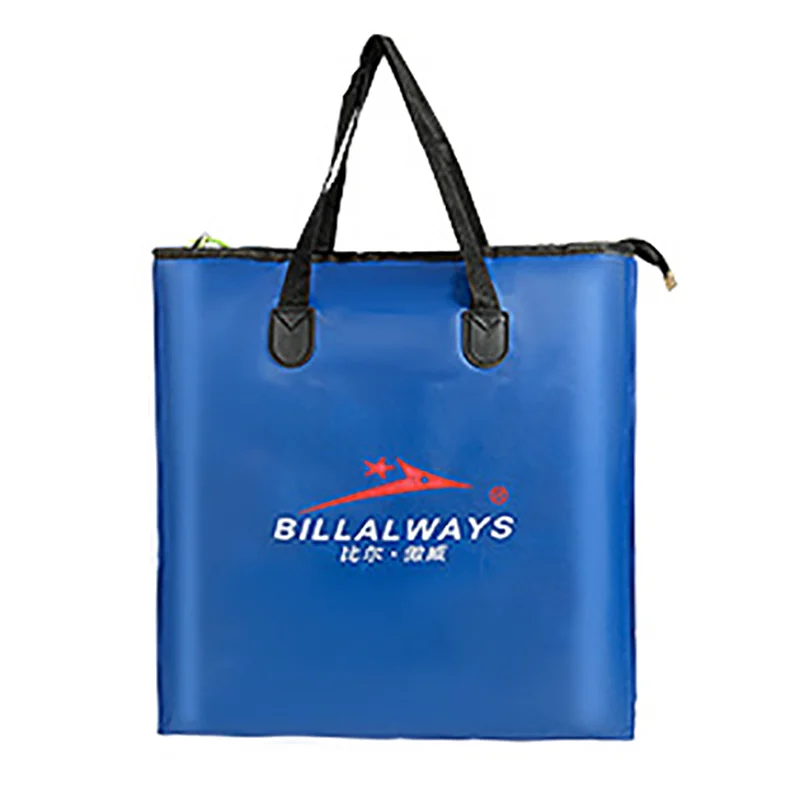 Folding Fishing Bag Large Capacity Portable Tackle Bag Waterproof Ox Clo... - $29.24