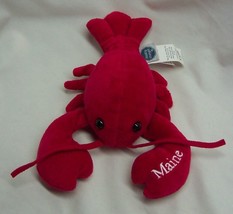 Mary Meyer Maine Red Lobster Souvenir 10&quot; Plush Stuffed Animal Toy - £12.78 GBP