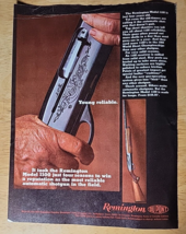 Original Vintage Ad Remington DuPont Rifle Model 1100 Full Color End Cov... - £6.79 GBP