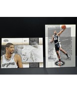 Tim Duncan. 2 Card Lot - 2002 Box Score #21 / 2009 Studio # 12 - $97.90 MXN