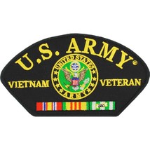 U.S. Army Vietnam Veteran Hat Patch 2 3/4&quot; x 5 1/4&quot; - £7.50 GBP
