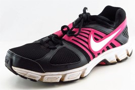 Nike Downshifter 5 Running Shoes Black Fabric Women 8 Medium - £13.44 GBP
