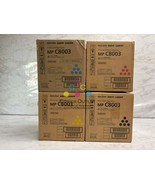 Genuine Ricoh MP C8003,C6503,C6500,C8000 CMYK Toner Cartridges 842196,97... - $464.31