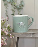 Stoneware Embossed Donkey Mug - $14.23