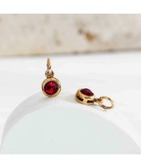 Bronze July Birthstone Charm 11x6mm - $137.07 MXN
