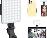 Selfie Light, Phone Light With Front And Rear Clips, 5000Mah Rechargeabl... - $35.93