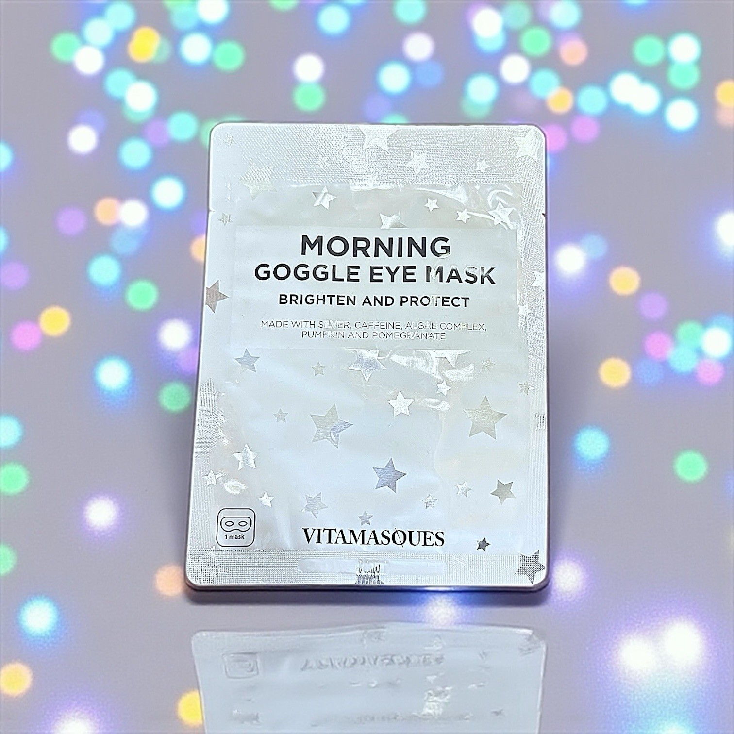 Vitamasques Stars Goggle Eye Mask Brighten & Protect 0.34 Oz New- 1 Mask - NIP Item image 11