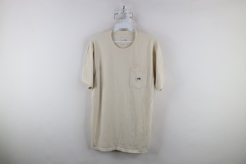 The North Face Mens M Thrashed Spell Out Box Logo Short Sleeve Pocket T-... - $19.75
