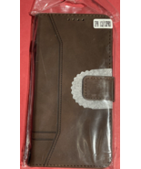 Wallet Phone Case for Apple iPhone 12/12 PRO Brown ~NEW - $12.88