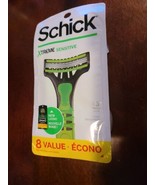 Schick Xteme 3 Sensitive Men&#39;s Disposable Razors  8ct. (AA25) - £11.12 GBP