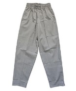 Chef Works Drawstring Pants  Pockets Black White Check Sz Medium NEW wit... - $361.13 MXN