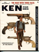 Ken For Men #1 Magazine Atlas Civil War Horror Exploitation Cheesecake Pics - £59.07 GBP