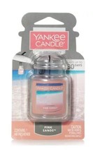 Yankee Candle, Car Jar Ultimate Hanging Air Freshener, Pink Sands, Qty 1 - £7.95 GBP