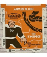 Fantastic Four  little Caesars Pizza Box - The Thing, Art Deco Box - New - $364.30 MXN