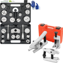 Heavy Duty Disc Brake Caliper Tool Set &amp; Ball Joint Separator Tool Kit - $91.56
