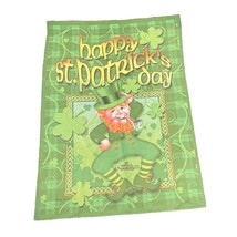 Happy St Patrick’s Day Decorative Double Sided House Flag - £14.94 GBP