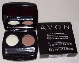Avon Perfect Eyebrow Kit Auburn T101 0.046 oz 1.3 g - £14.35 GBP