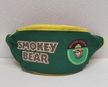 Vintage Smokey Bear Fanny Pack Waist Bag Green Burgundy Yellow - $51.47